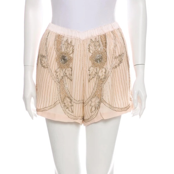 LOYD/FORD Silk Mini Shorts - Picture 1 of 3